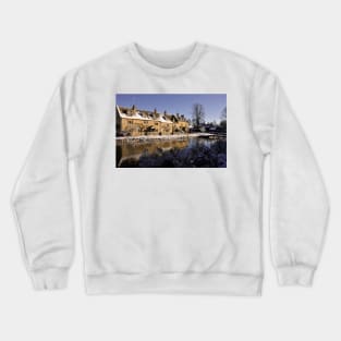 Lower Slaughter Cotswolds Gloucestershire England Crewneck Sweatshirt